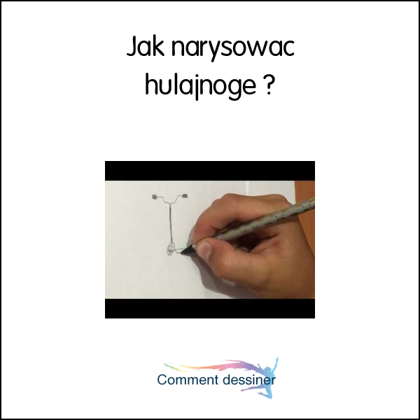 Jak narysować hulajnogę